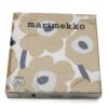 マリメッコ（marimekko） ウニッコ/UNIKKO ペーパーナプキン クリームリネン