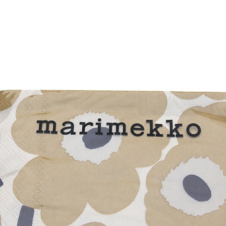 マリメッコ（marimekko） ウニッコ/UNIKKO ペーパーナプキン クリームリネン