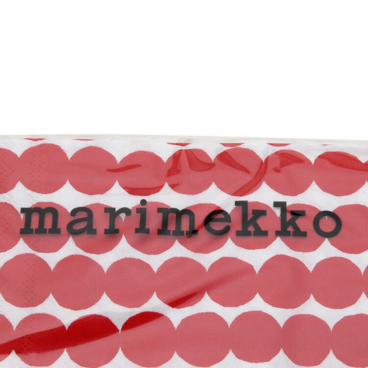 マリメッコ（marimekko） ラシィマット/RASYMATTO ペーパーナプキン レッド