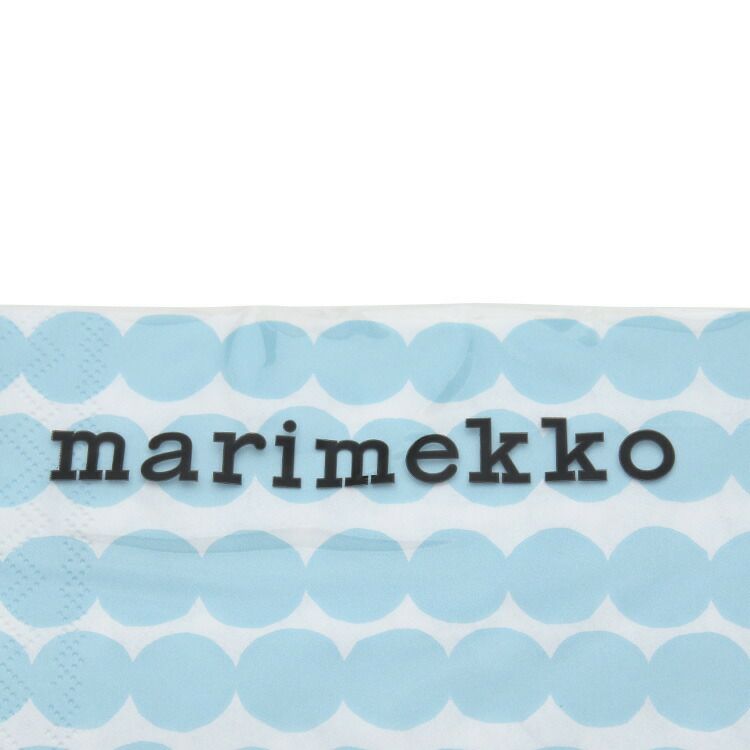 マリメッコ（marimekko） ラシィマット/RASYMATTO ペーパーナプキン ライトブルー