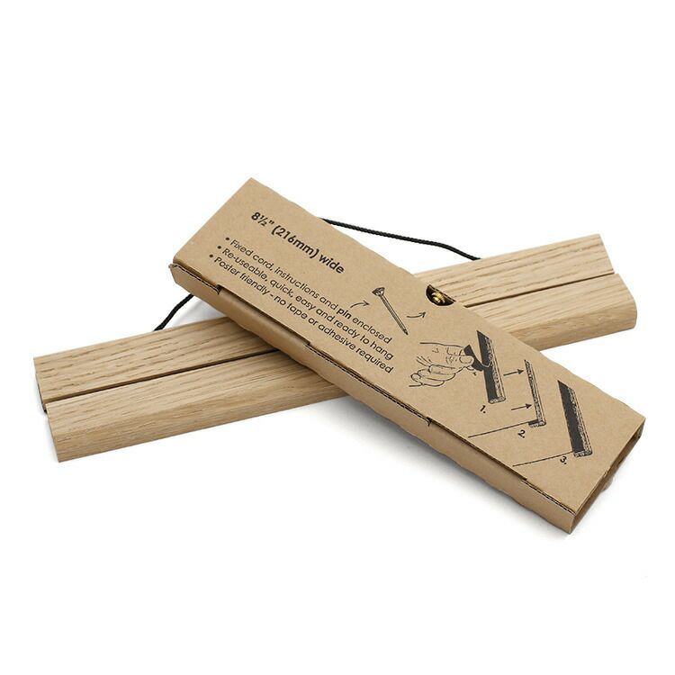 クレモアミル（Creamore Mill） ポスターハンガー Sサイズ オーク