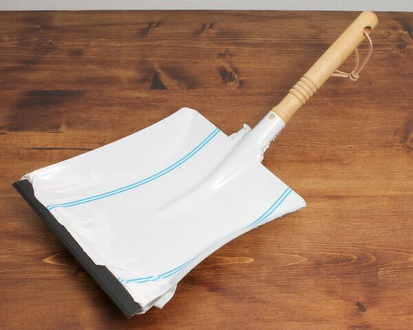 レデッカー（REDECKER） ウッド柄のスコップちりとり(ステンレス)