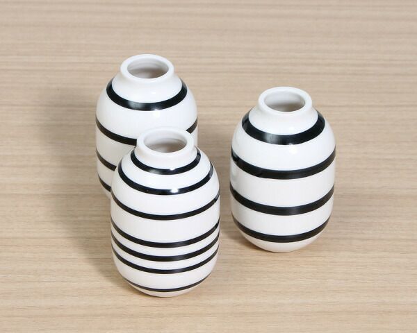 ケーラー（Kahler） オマジオ/Omaggio ベース ミニ 3個セット ブラック