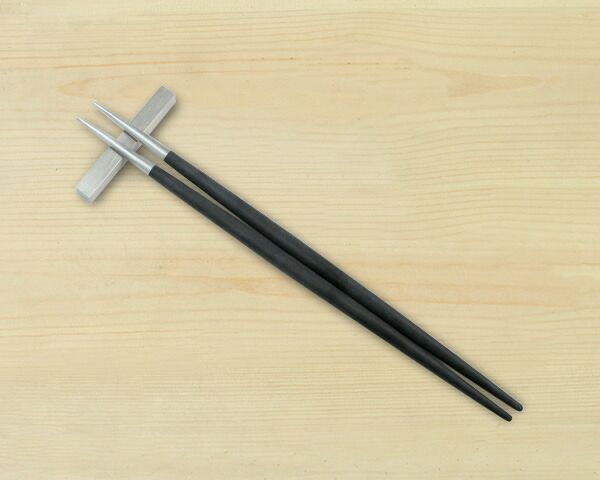 クチポール（Cutipol） ゴア/GOA 箸 + 箸置きセット ブラック