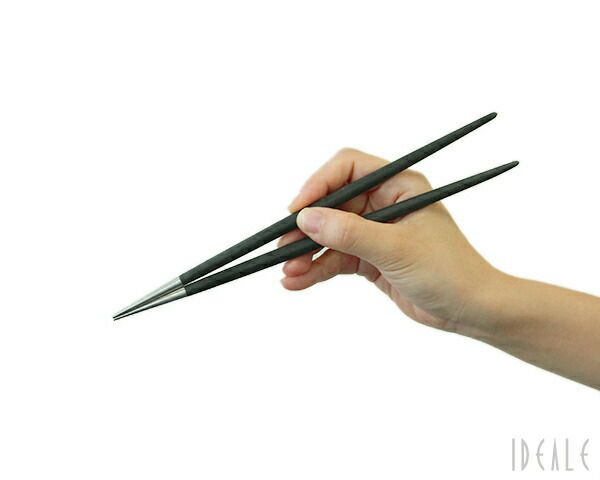 クチポール（Cutipol） ゴア/GOA 箸 + 箸置きセット ブラック