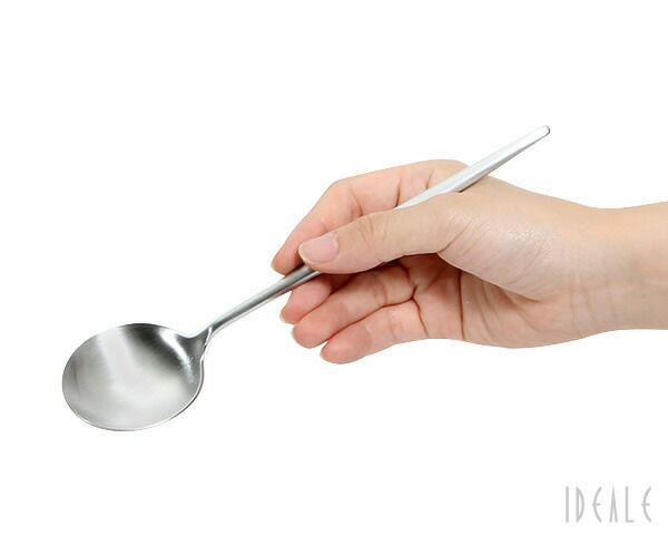 クチポール（Cutipol） ムーンマット/MOON MATT ディナースプーン シルバー