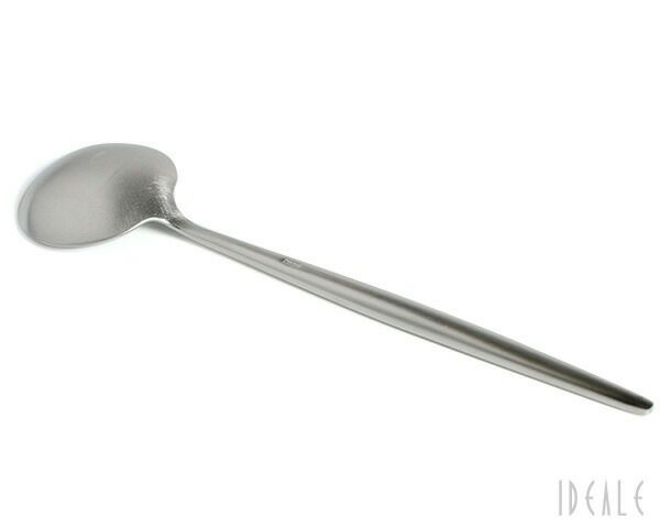 クチポール（Cutipol） ムーンマット/MOON MATT デザートスプーン シルバー