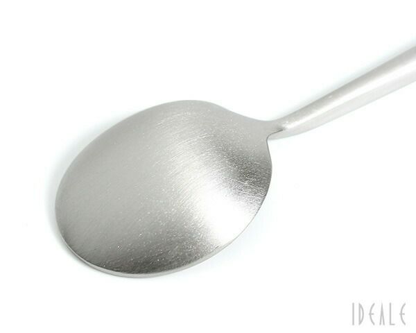 クチポール（Cutipol） ムーンマット/MOON MATT コーヒー/ティー スプーン シルバー