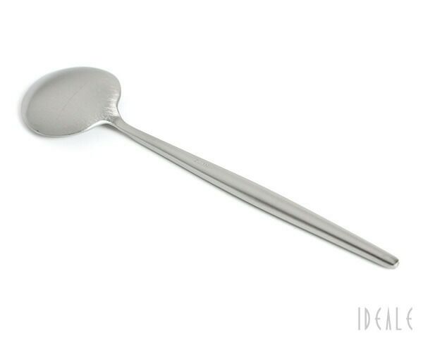 クチポール（Cutipol） ムーンマット/MOON MATT コーヒー/ティー スプーン シルバー