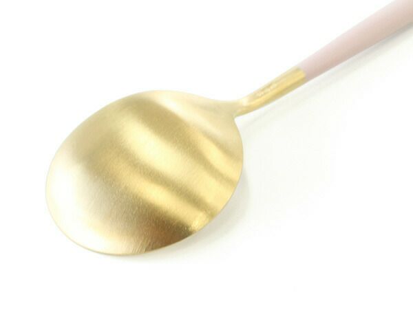 クチポール（Cutipol） ゴア/GOA ディナー/テーブルスプーン ピンクマットゴールド