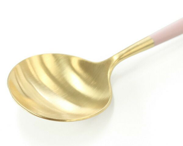 クチポール（Cutipol） ゴア/GOA デザートスプーン ピンクマットゴールド
