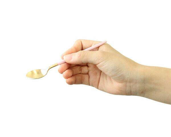 クチポール（Cutipol） ゴア/GOA コーヒー/ティー スプーン ピンクマットゴールド