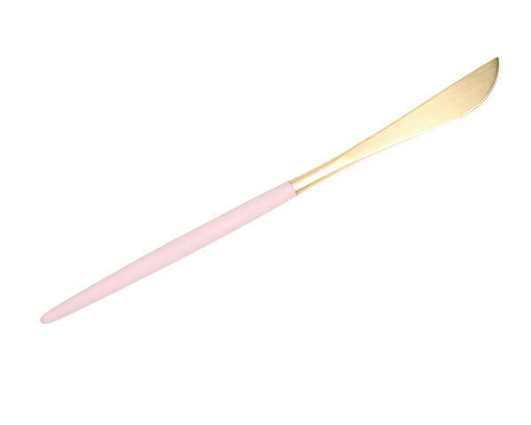 クチポール（Cutipol） ゴア/GOA デザートナイフ ピンクマットゴールド