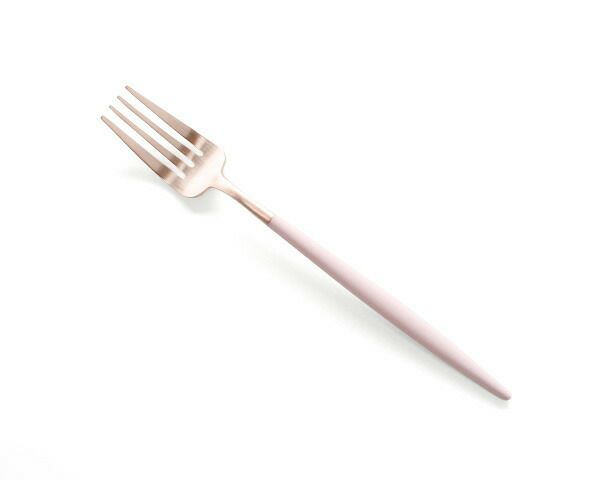 クチポール（Cutipol） ゴア/GOA ディナー/テーブルフォーク ピンクマットローズゴールド