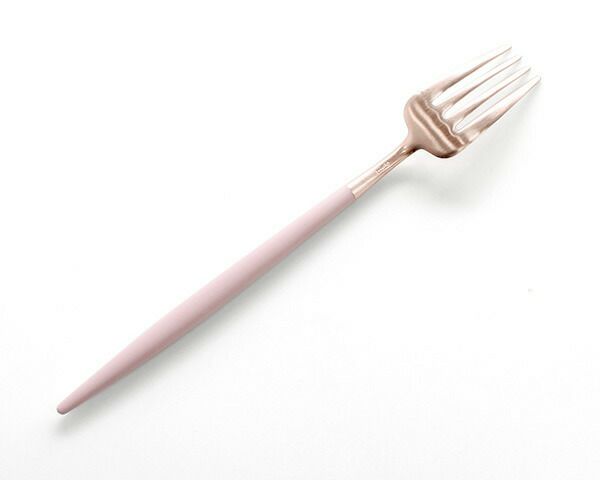 クチポール（Cutipol） ゴア/GOA ディナー/テーブルフォーク ピンクマットローズゴールド
