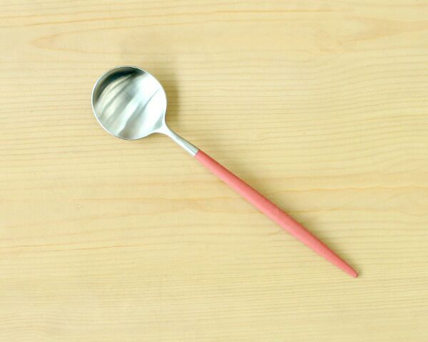 クチポール（Cutipol） ゴア/GOA デザートスプーン レッド