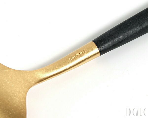 クチポール（Cutipol） ゴア/GOA ディナースプーン ブラックマットゴールド