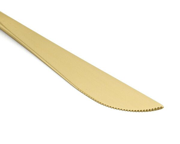 クチポール（Cutipol） ゴア/GOA デザートナイフ レッドマットゴールド