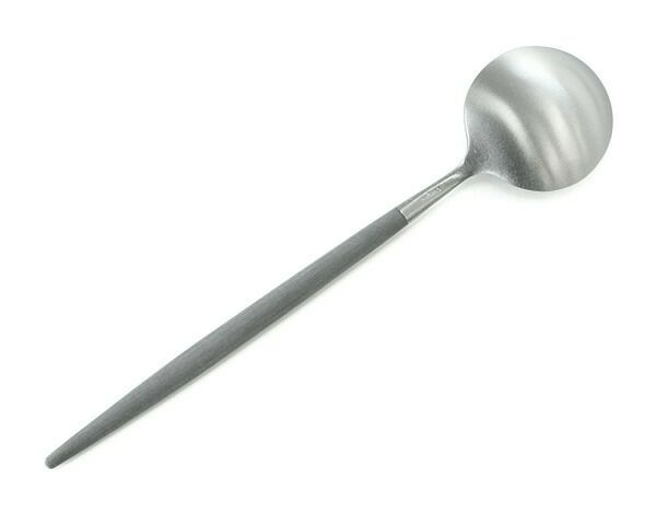 クチポール（Cutipol） ゴア/GOA デザートスプーン グレー