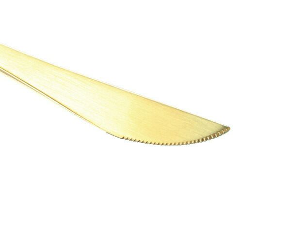 クチポール（Cutipol） ゴア/GOA デザートナイフ グレーマットゴールド