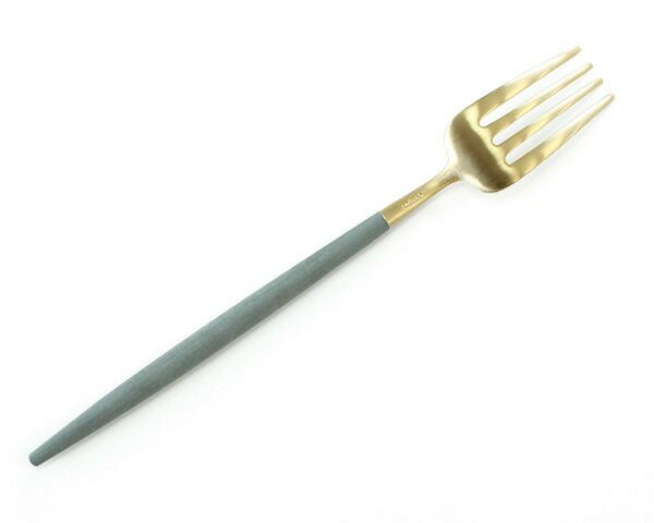クチポール（Cutipol） ゴア/GOA デザートフォーク グレーマットゴールド