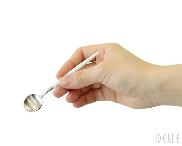 クチポール（Cutipol） ゴア/GOA モカ/エスプレッソ スプーン ホワイト