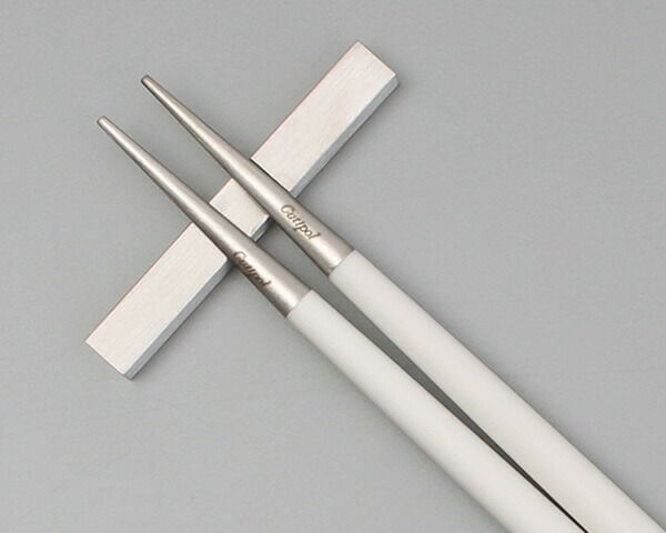 クチポール（Cutipol） ゴア/GOA 箸 + 箸置きセット ホワイト