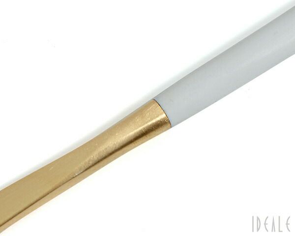 クチポール（Cutipol） ゴア/GOA ディナーナイフ ホワイトマットゴールド