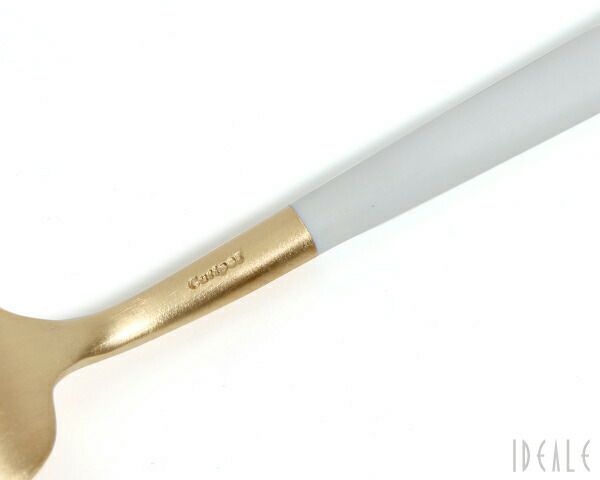 クチポール（Cutipol） ゴア/GOA ディナーフォーク ホワイトマットゴールド