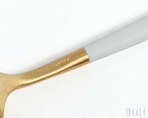 クチポール（Cutipol） ゴア/GOA ディナースプーン ホワイトマットゴールド