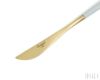 クチポール（Cutipol） ゴア/GOA デザートナイフ ホワイトマットゴールド
