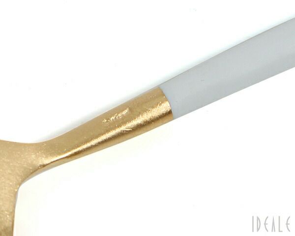 クチポール（Cutipol） ゴア/GOA デザートスプーン ホワイトマットゴールド