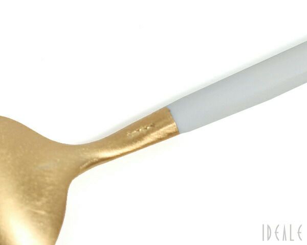 クチポール（Cutipol） ゴア/GOA コーヒー/ティースプーン ホワイトマットゴールド