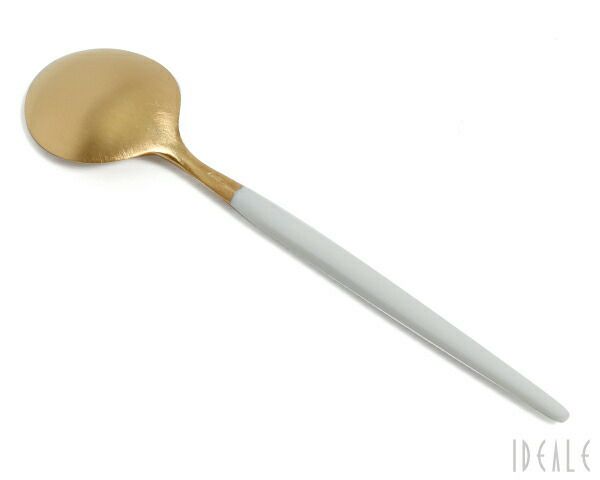 クチポール（Cutipol） ゴア/GOA コーヒー/ティースプーン ホワイトマットゴールド