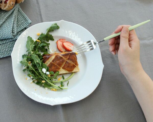 クチポール（Cutipol） ゴア/GOA デザートフォーク セラドン