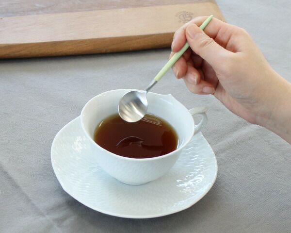 クチポール（Cutipol） ゴア/GOA コーヒー/ティー スプーン セラドン