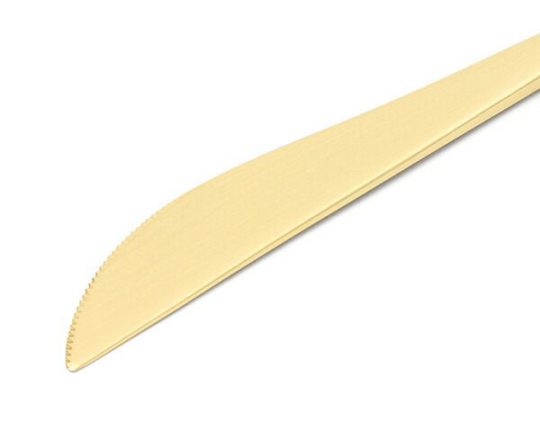 クチポール（Cutipol） ゴア/GOA ディナーナイフ セラドンマットゴールド