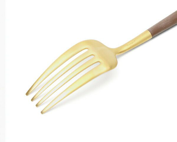 クチポール（Cutipol） ゴア/GOA ディナーフォーク ブラウンマットゴールド