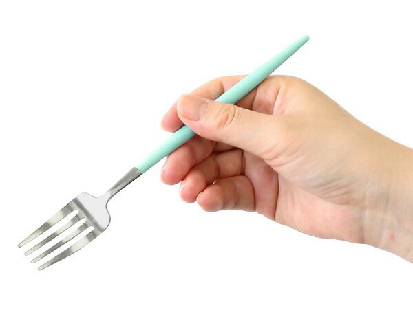 クチポール（Cutipol） ゴア/GOA デザートフォーク ターコイズ