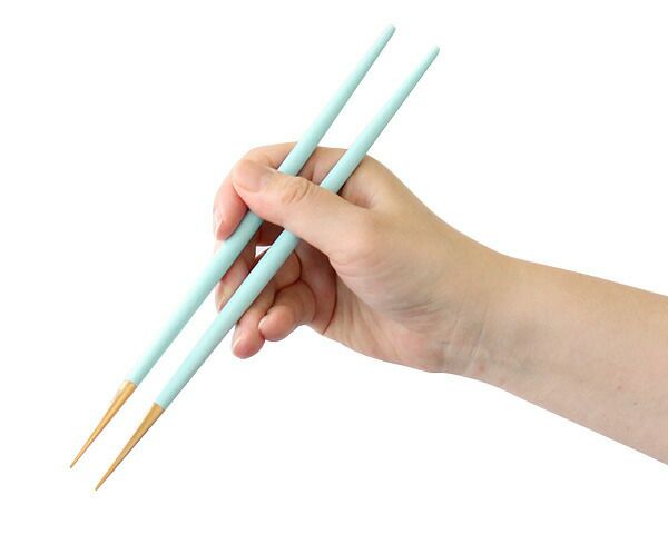 クチポール（Cutipol） ゴア/GOA 箸 + 箸置きセット ターコイズマットゴールド