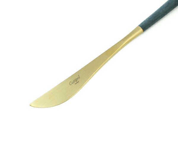 クチポール（Cutipol） ゴア/GOA ディナー/テーブルナイフ ブルーマットゴールド