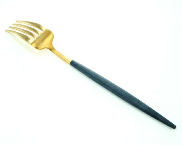 クチポール（Cutipol） ゴア/GOA ディナー/テーブルフォーク ブルーマットゴールド