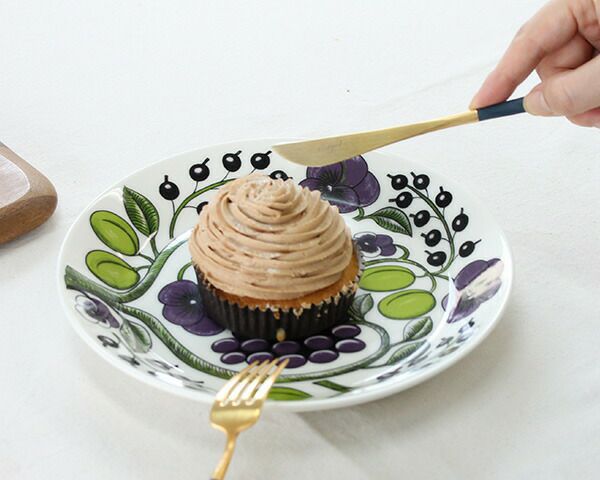 クチポール（Cutipol） ゴア/GOA デザートナイフ ブルーマットゴールド