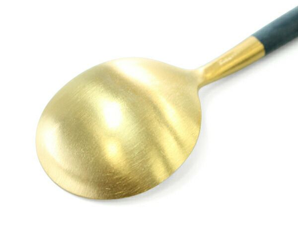 クチポール（Cutipol） ゴア/GOA コーヒー/ティー スプーン ブルーマットゴールド