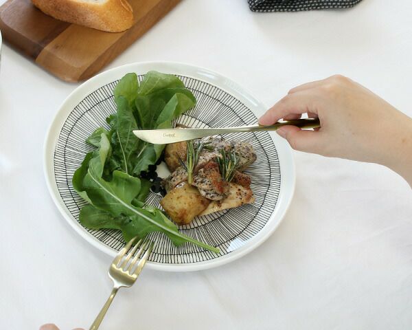 クチポール（Cutipol） ムーンマット/MOON MATT ディナーナイフ シャンパン