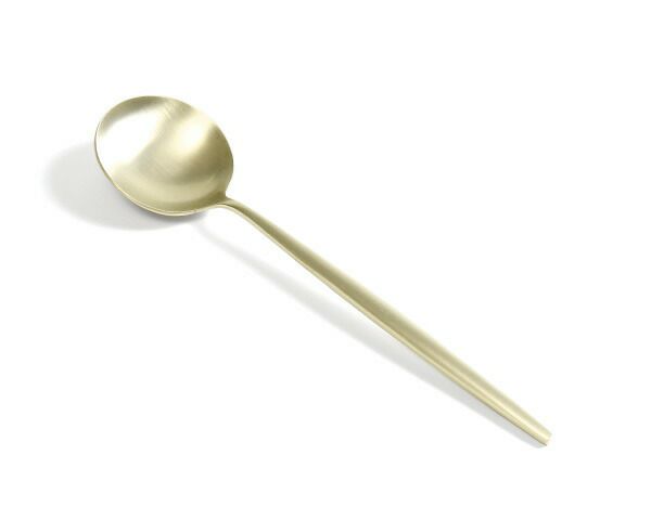 クチポール（Cutipol） ムーンマット/MOON MATT ディナースプーン シャンパン