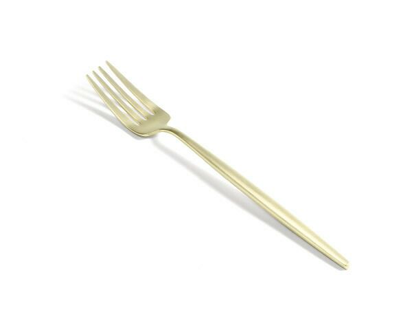 クチポール（Cutipol） ムーンマット/MOON MATT デザートフォーク シャンパン