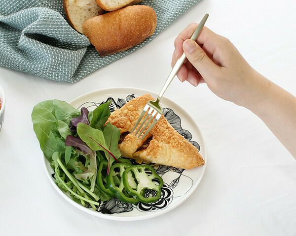 クチポール（Cutipol） ムーンマット/MOON MATT デザートフォーク シャンパン