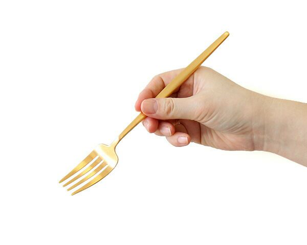 クチポール（Cutipol） ムーンマット/MOON MATT ディナーフォーク ゴールド