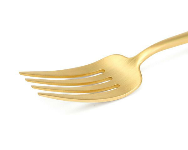 クチポール（Cutipol） ムーンマット/MOON MATT ディナーフォーク ゴールド